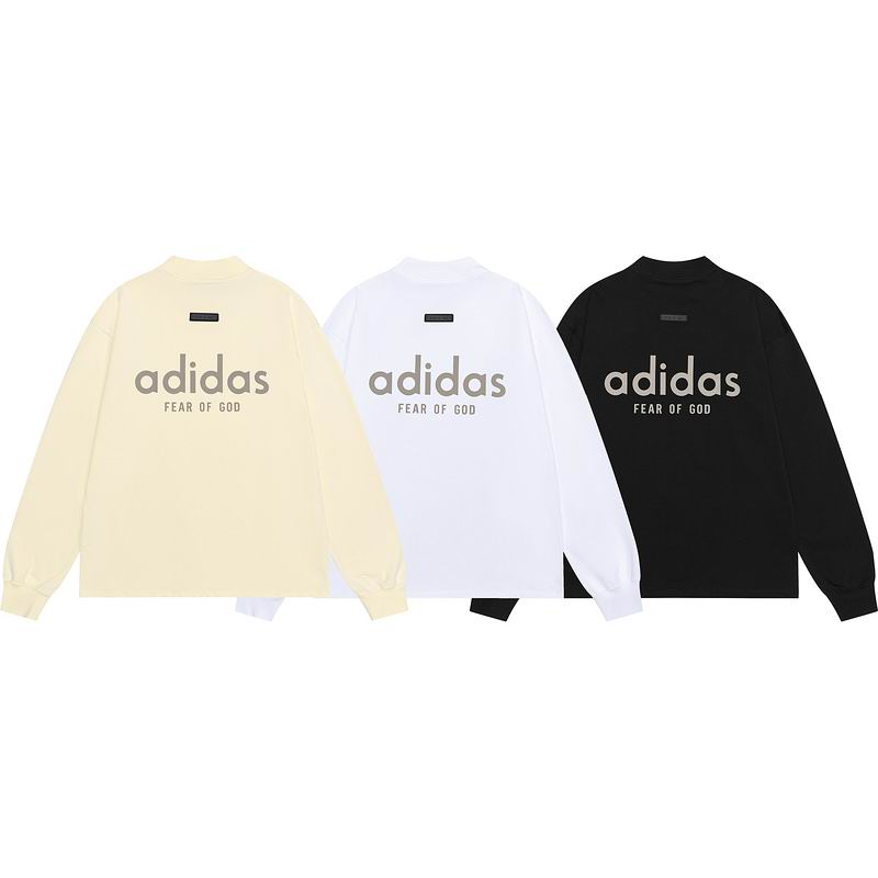 EM Sneakers Fear of God × Adidas Sweatshirt -1922 White/Black/Yellow