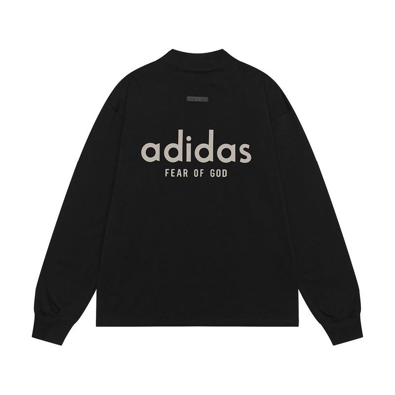 EM Sneakers Fear of God × Adidas Sweatshirt -1922 White/Black/Yellow