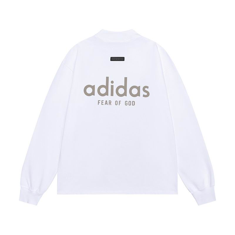 EM Sneakers Fear of God × Adidas Sweatshirt -1922 White/Black/Yellow