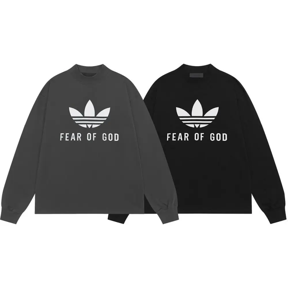 EM Sneakers Fear of God × Adidas Sweatshirt -1930 Black/Gray