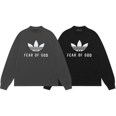 EM Sneakers Fear of God × Adidas Sweatshirt -1930 Black/Gray 01