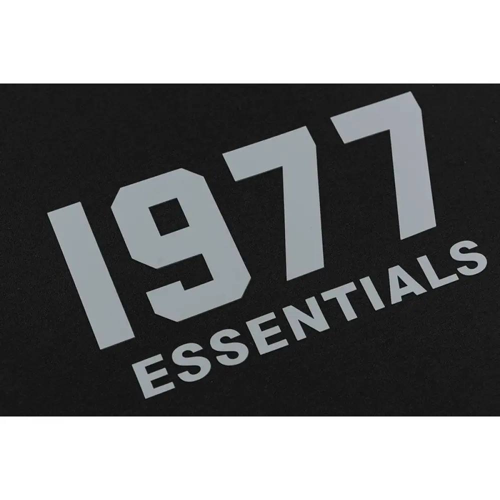 EM Sneakers Fear of God × ESSENTIALS 1977 Sweatshirt -1933 Black/White