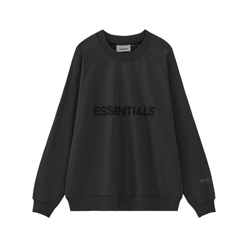EM Sneakers Fear of God × ESSENTIALS Sweatshirt -2909 Gray/White/Brown/Green/Yellow/Black