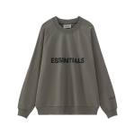 EM Sneakers Fear of God × ESSENTIALS Sweatshirt -2909 Gray/White/Brown/Green/Yellow/Black