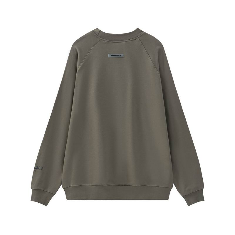 EM Sneakers Fear of God × ESSENTIALS Sweatshirt -2909 Gray/White/Brown/Green/Yellow/Black