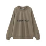 EM Sneakers Fear of God × ESSENTIALS Sweatshirt -2909 Gray/White/Brown/Green/Yellow/Black