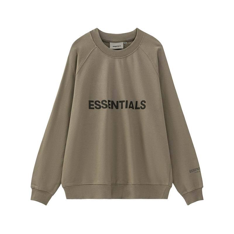 EM Sneakers Fear of God × ESSENTIALS Sweatshirt -2909 Gray/White/Brown/Green/Yellow/Black