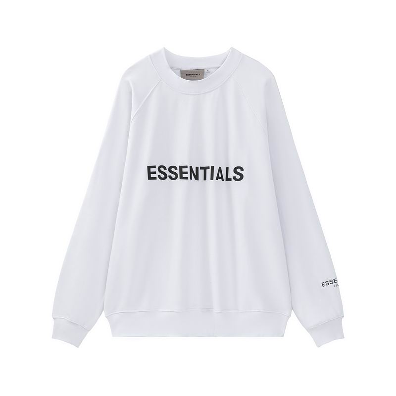 EM Sneakers Fear of God × ESSENTIALS Sweatshirt -2909 Gray/White/Brown/Green/Yellow/Black