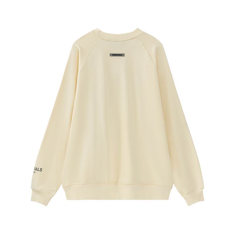 EM Sneakers Fear of God × ESSENTIALS Sweatshirt -2909 Gray/White/Brown/Green/Yellow/Black
