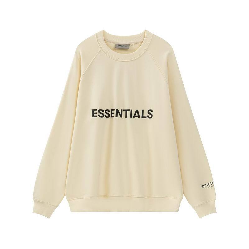 EM Sneakers Fear of God × ESSENTIALS Sweatshirt -2909 Gray/White/Brown/Green/Yellow/Black
