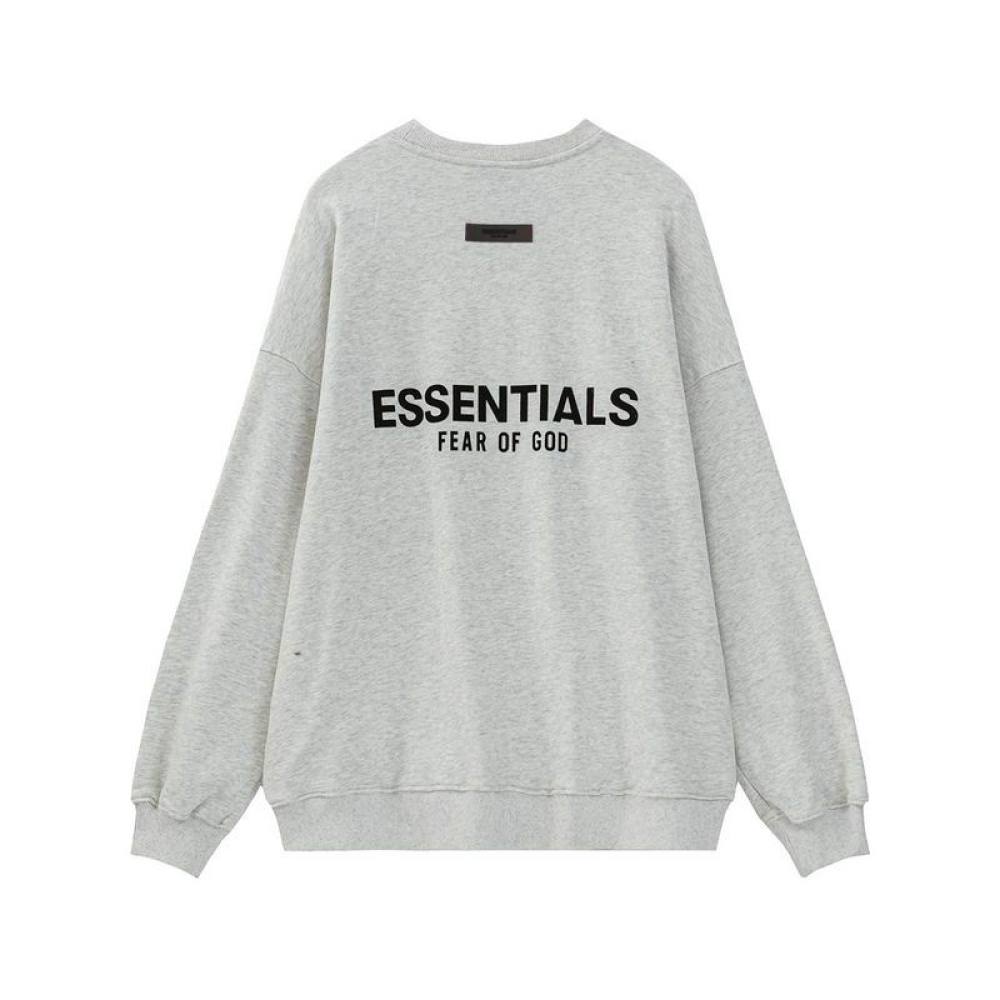 EM Sneakers Fear of God × ESSENTIALS Sweatshirt -2917 Black/Gray/White