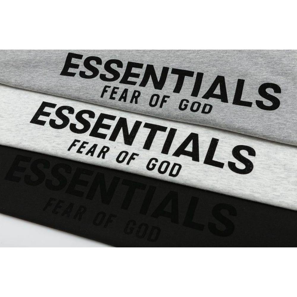 EM Sneakers Fear of God × ESSENTIALS Sweatshirt -2917 Black/Gray/White