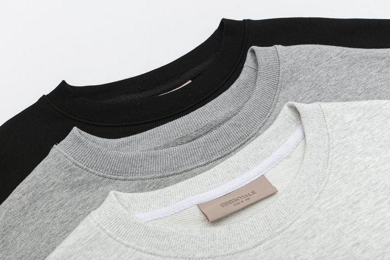 EM Sneakers Fear of God × ESSENTIALS Sweatshirt -2917 Black/Gray/White