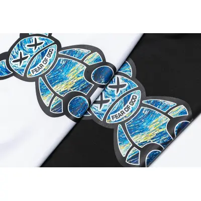 EM Sneakers Fear of God Sweatshirt -1924 White/Black 02