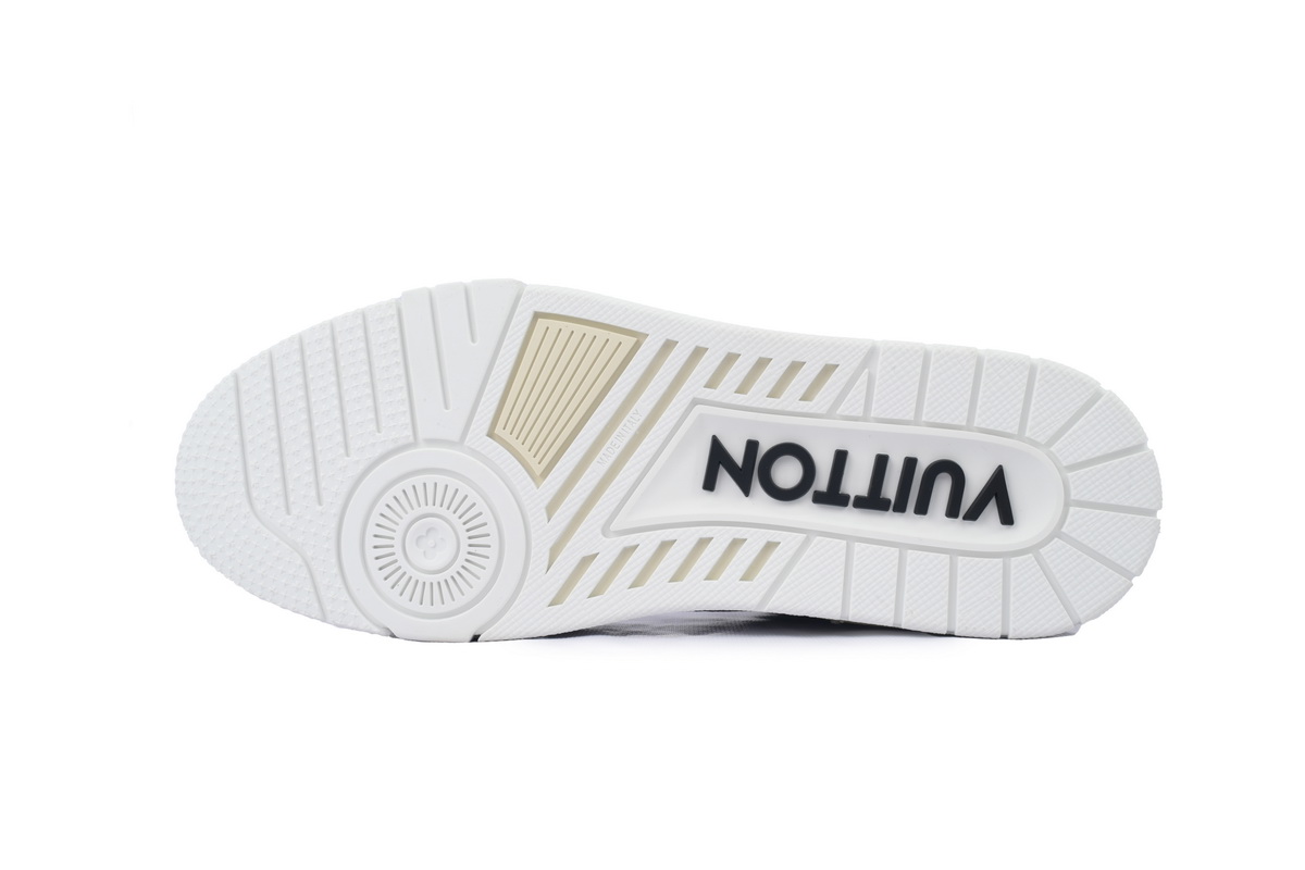 EM Sneakers Louis Vuitton Trainer Murakami Takashi White