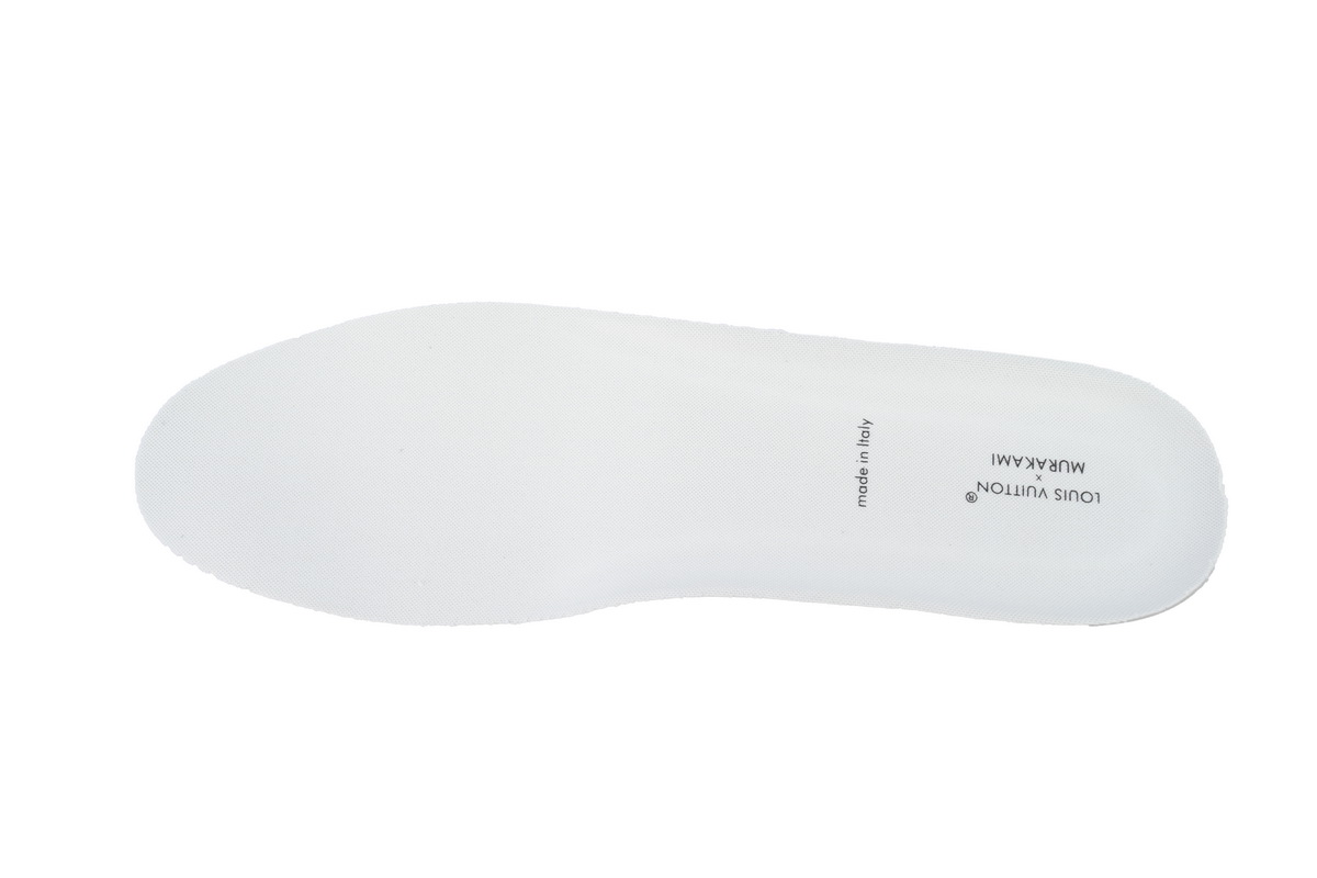 EM Sneakers Louis Vuitton Trainer Murakami Takashi White