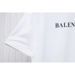 EM Sneakers Balenciaga 25ss Flame Double B Letter Print T-shirt White