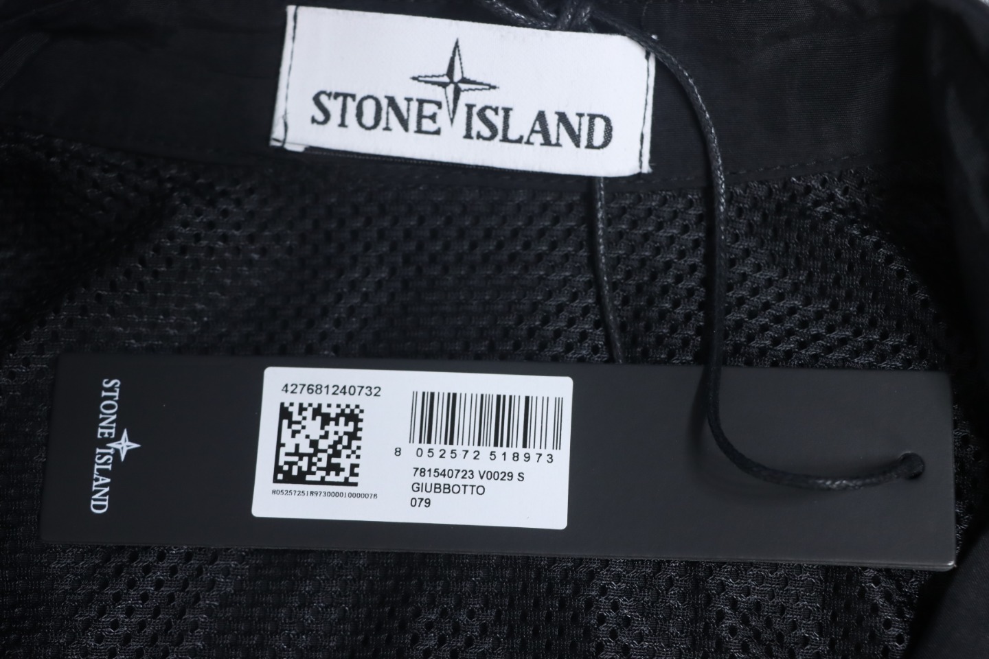 EM Sneakers Stone Island Black Label Multi-zip Shirt Jacket Black