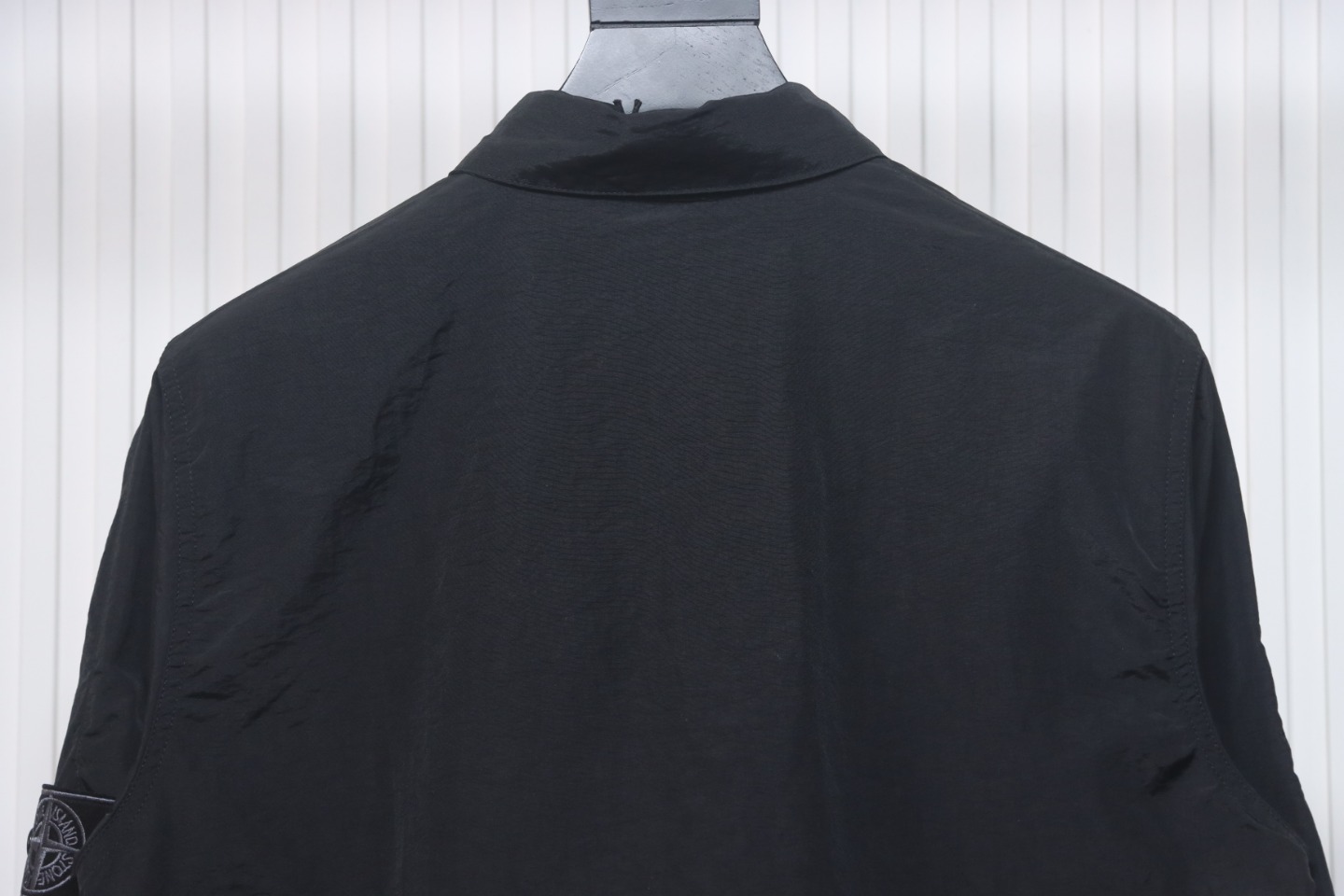 EM Sneakers Stone Island Black Label Multi-zip Shirt Jacket Black