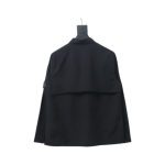 EM Sneakers Stone Island Black Label Multi-zip Shirt Jacket Black