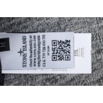 EM Sneakers Stone Island Logo Armband Logo Solid Color Zipper Outdoor Workwear Functional Hooded Down Jacket Black