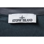 EM Sneakers Stone Island Shoulder Sleeve Badge Shirt Jacket Coat Dark Gray