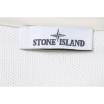 EM Sneakers Stone Island Shoulder Sleeve Badge Shirt Jacket Coat White