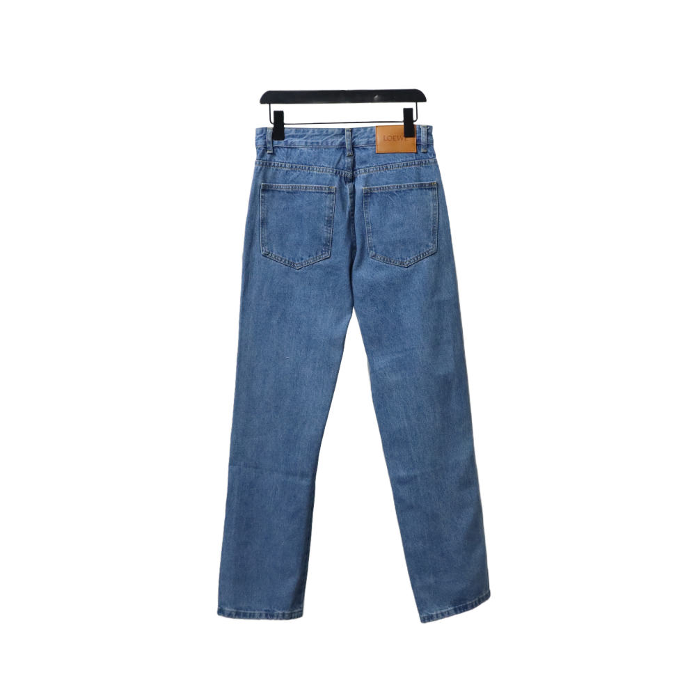EM Sneakers Loewe Anagram Denim Jeans Blue