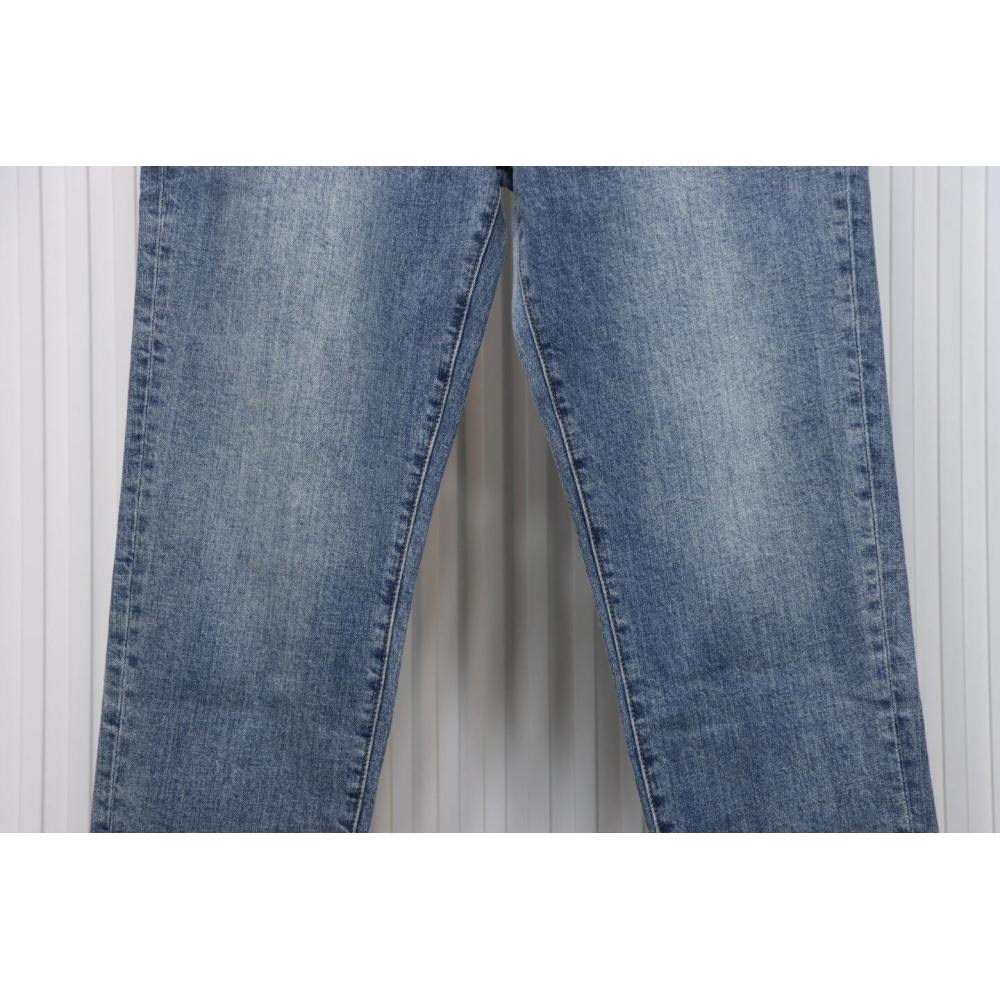 EM Sneakers Loewe Back Flame Embroidered Logo Jean Blue