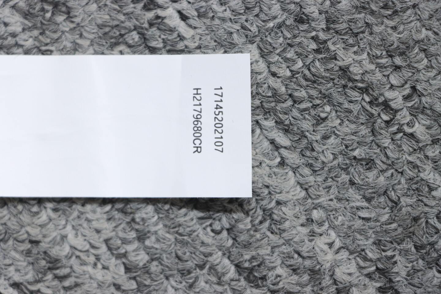 EM Sneakers Loewe Glitch Style Embroidered Logo Jeans Light Blue