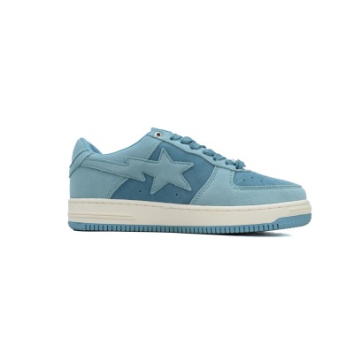 EM Sneakers A Bathing Ape Bape Sta Blue Suede 02