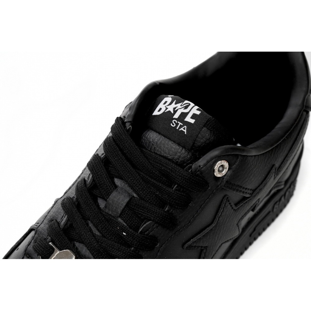 EM Sneakers A Bathing Ape Bape Sta Low Black