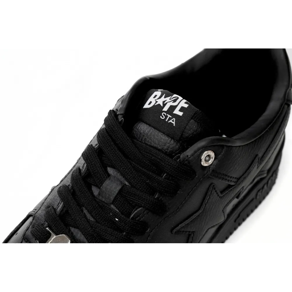 EM Sneakers A Bathing Ape Bape Sta Low Black