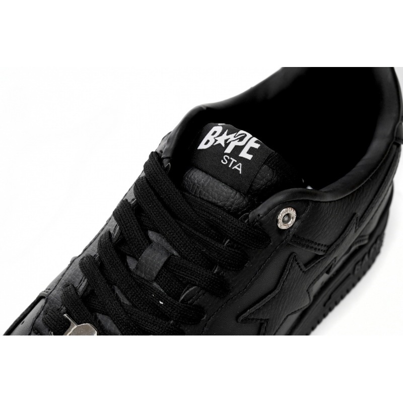 EM Sneakers A Bathing Ape Bape Sta Low Black