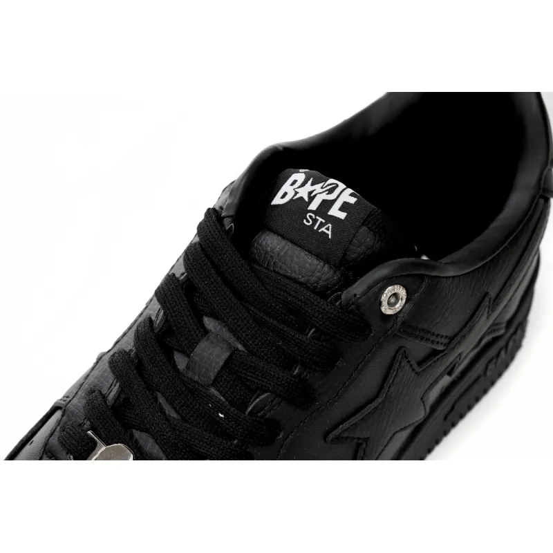 EM Sneakers A Bathing Ape Bape Sta Low Black