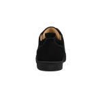 EM Sneakers Christian Louboutin Louis Junior Spikes Veau Velours Sneaker Black