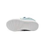 EM Sneakers Lanvin Leather Curb White Blue