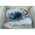 EM Sneakers Lanvin Leather Curb White Blue