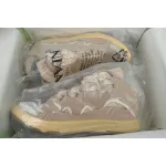 EM Sneakers Lanvin Leather Curb White Brown