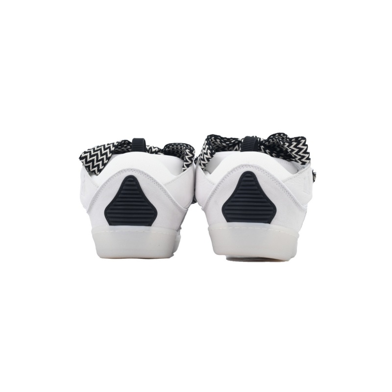 EM Sneakers Lanvin Leather Curb Grey White Black