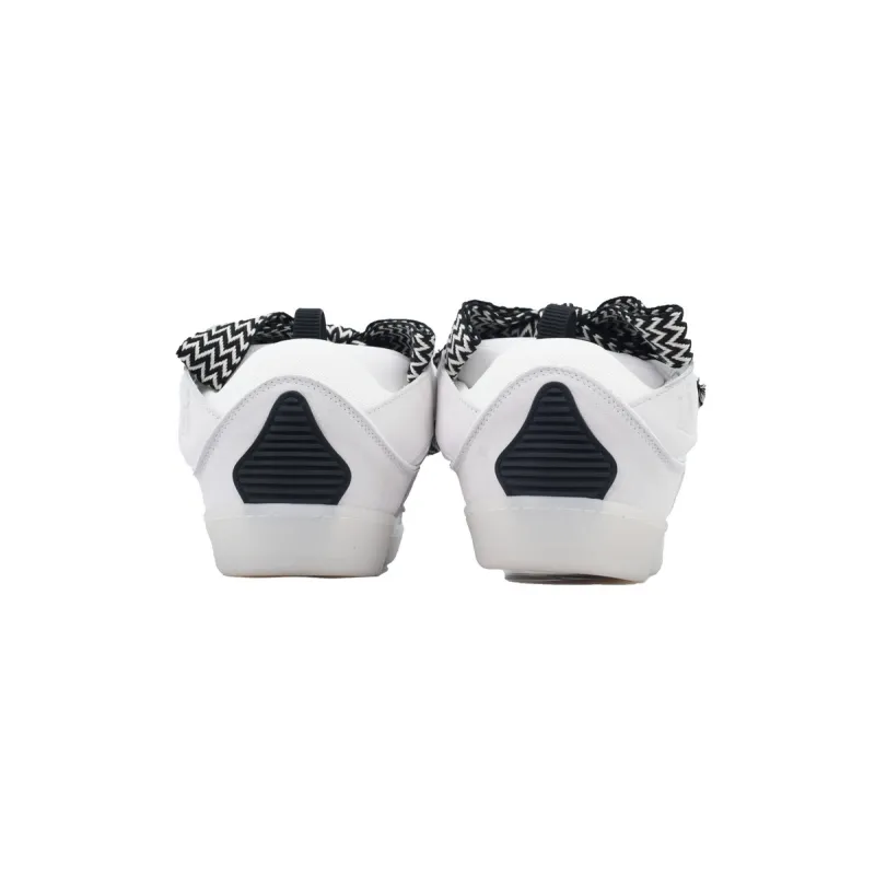 EM Sneakers Lanvin Leather Curb Grey White Black