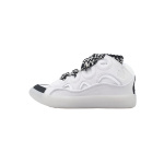 EM Sneakers Lanvin Leather Curb Grey White Black