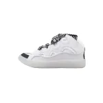 EM Sneakers Lanvin Leather Curb Grey White Black