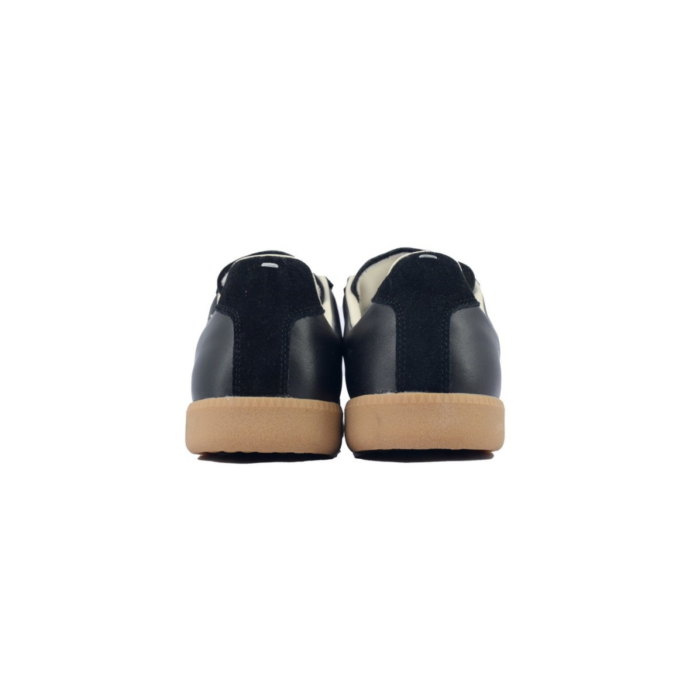 EM Sneakers Maison Margiela Replica low-top leather sneakers Black