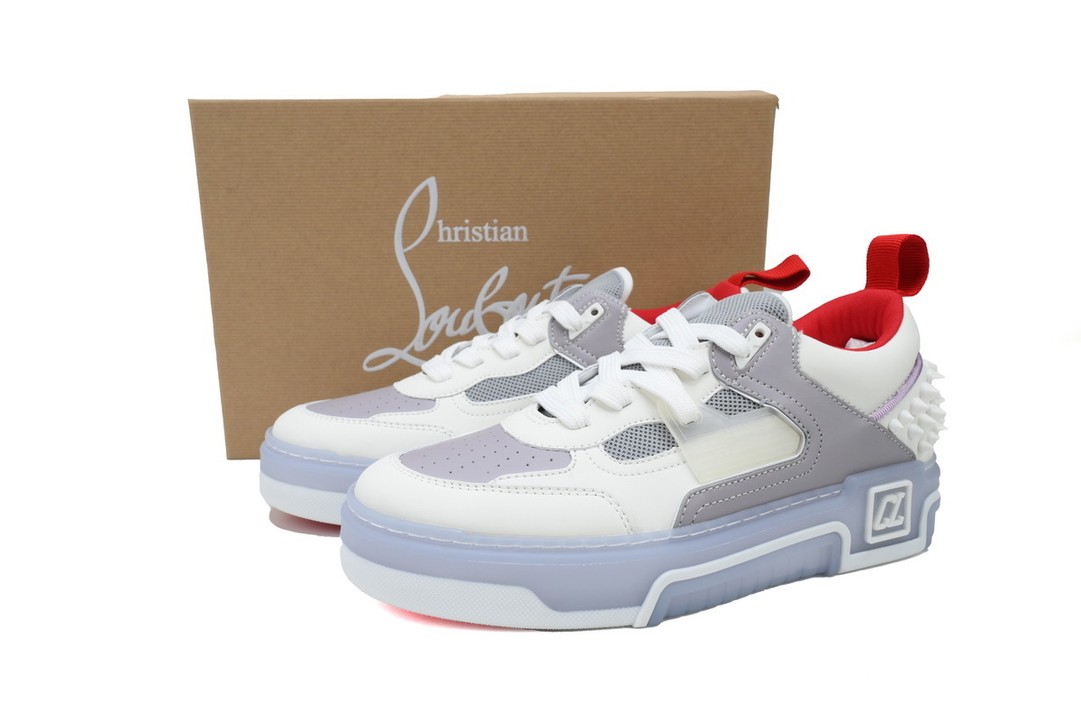 EM Sneakers Christian Louboutin Astroloubi Gray White