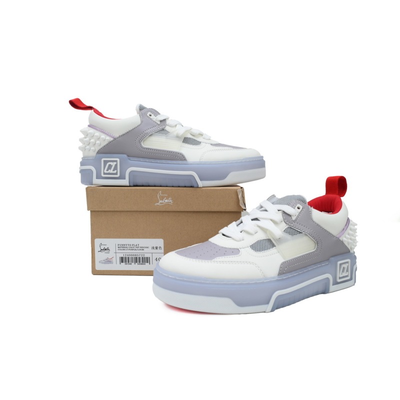 EM Sneakers Christian Louboutin Astroloubi Gray White
