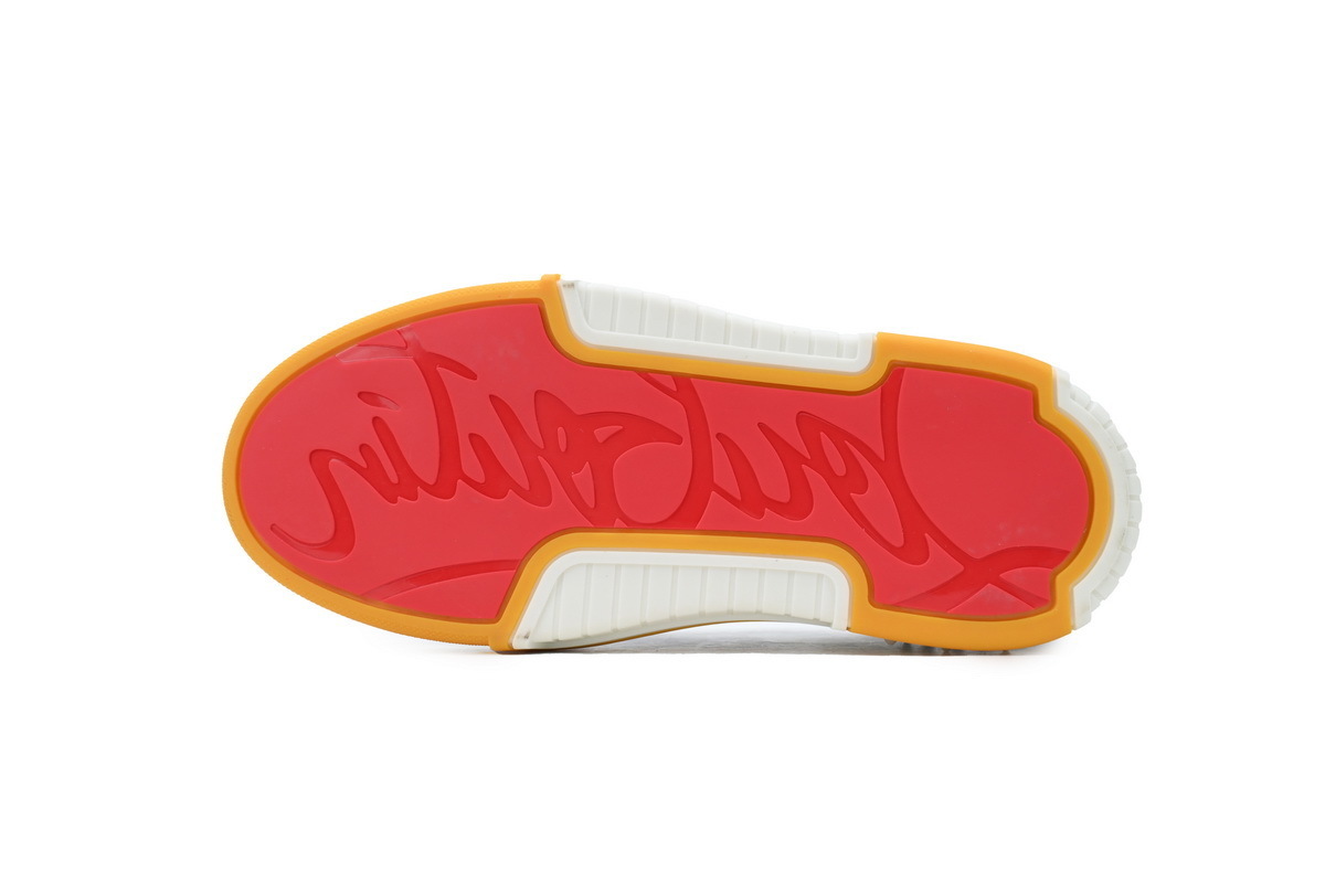 EM Sneakers Christian Louboutin Astroloubi White Yellow