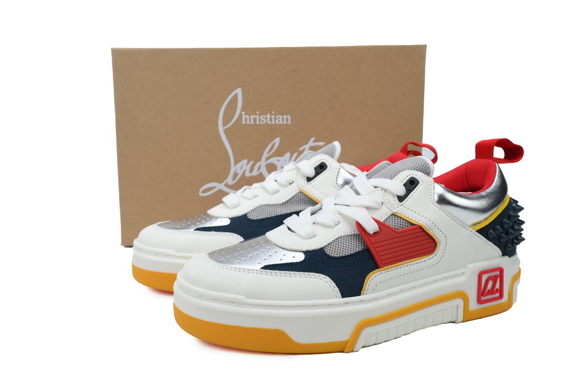 EM Sneakers Christian Louboutin Astroloubi White Yellow