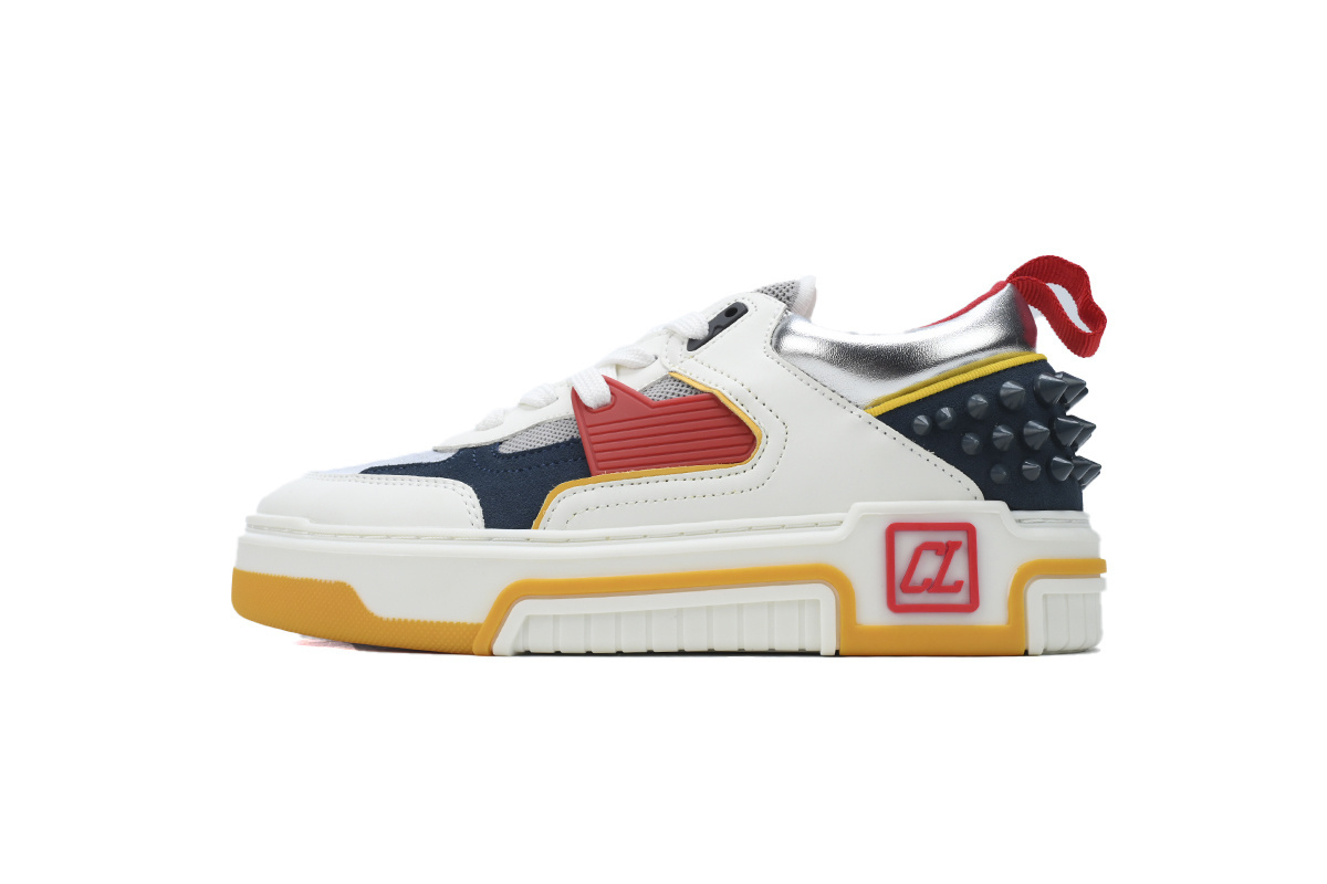 EM Sneakers Christian Louboutin Astroloubi White Yellow