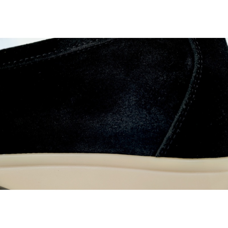 EM Sneakers Loro Piana Walk Loafer Black